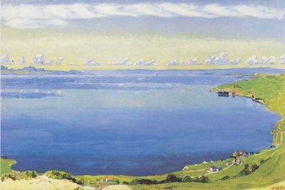 Lake Geneva from Chexbres by Ferdinand Hodler
